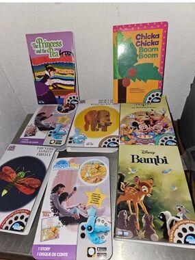 Lot Of 8 Moonlight Digital Story & Picture Disks Classic Disney Stories